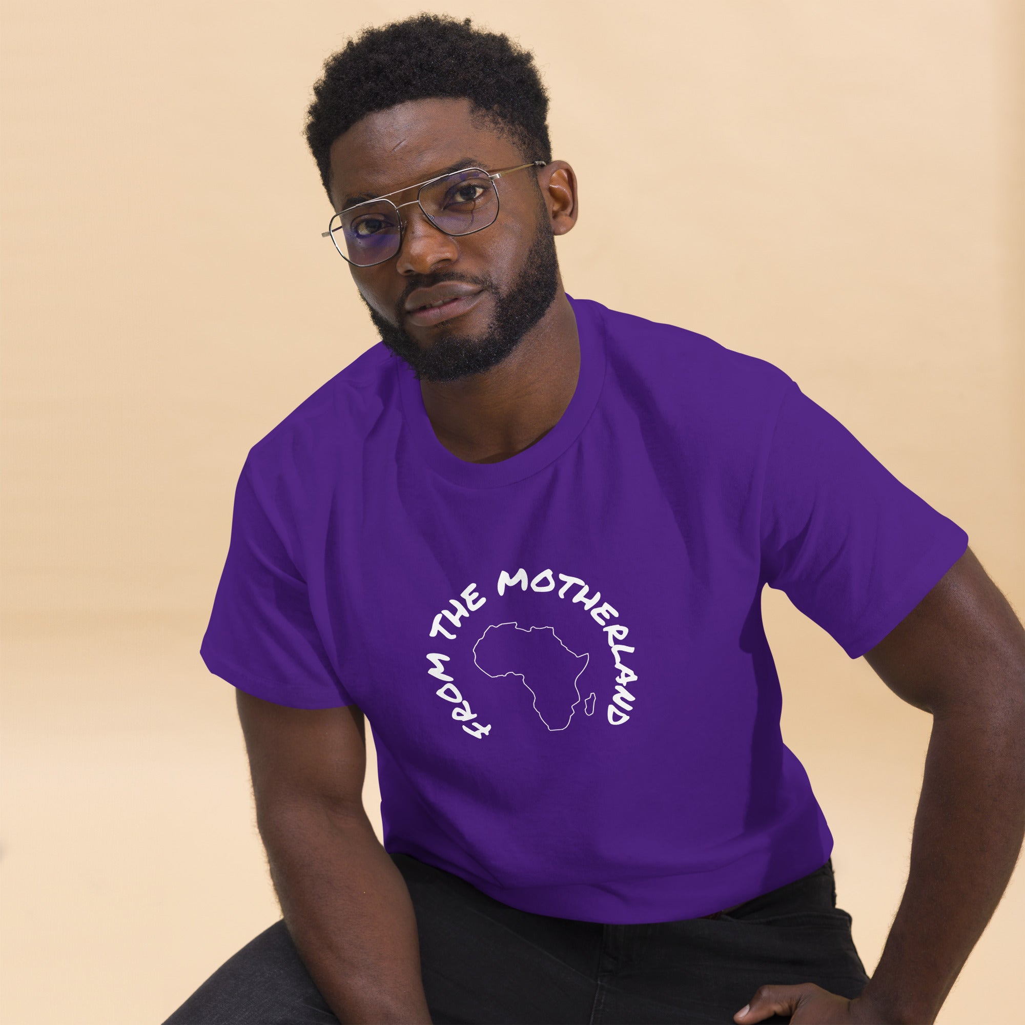 From The Motherland White Logo T-Shirt