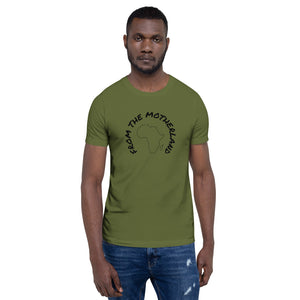 From The Motherland Black logo Unisex T-shirt