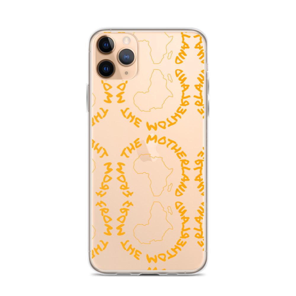 From The Motherland Pink Logo iPhone Case