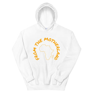 From The Motherland Orange Logo Men's Hoodie