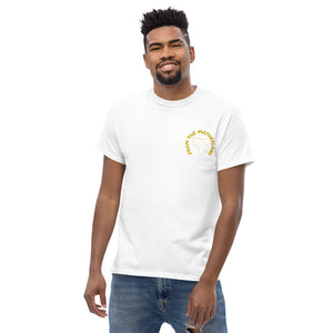From The Motherland Gold Embroidered Logo Unisex T-shirt