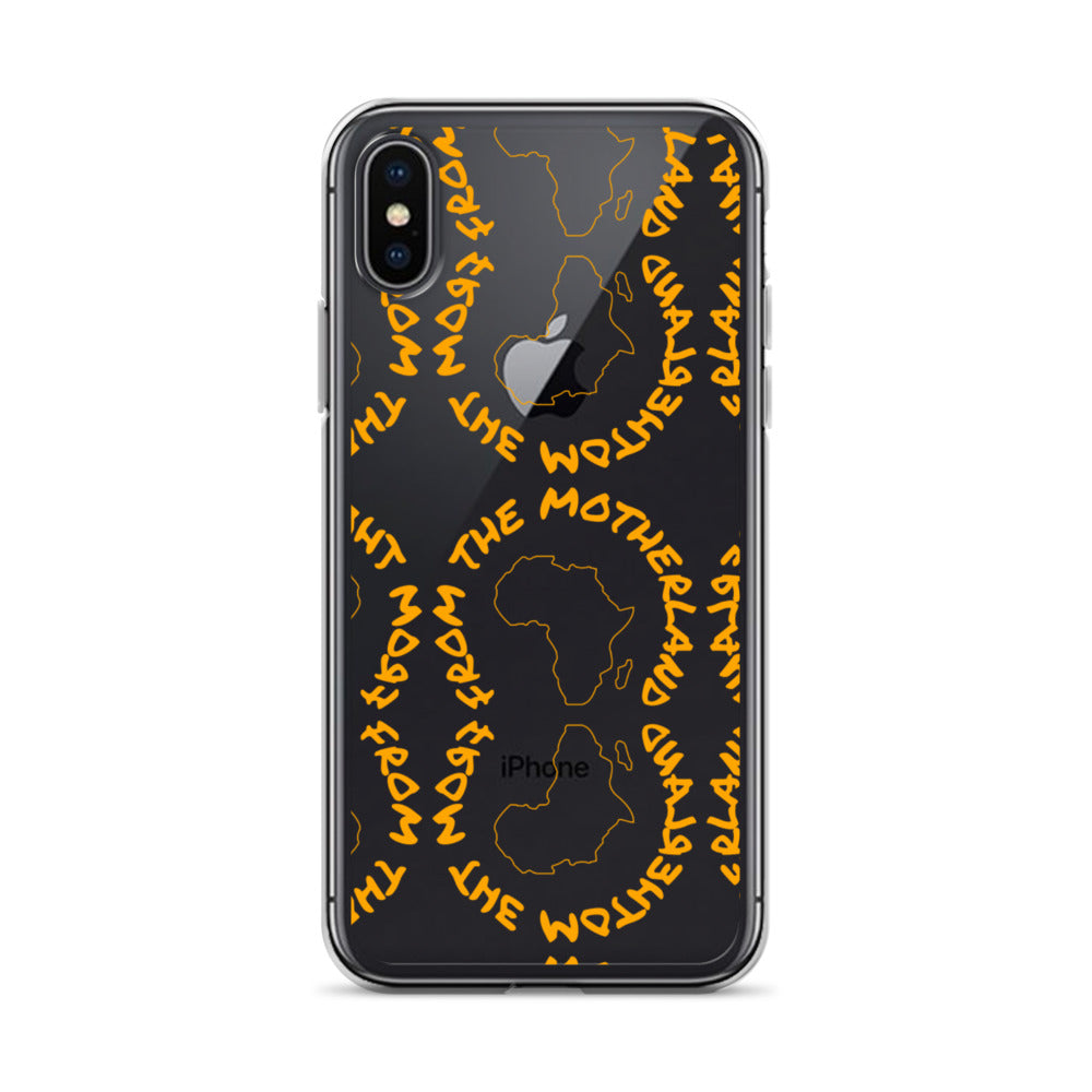 From The Motherland Pink Logo iPhone Case