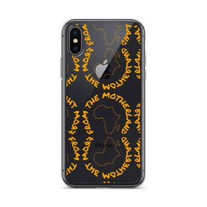 From The Motherland Pink Logo iPhone Case