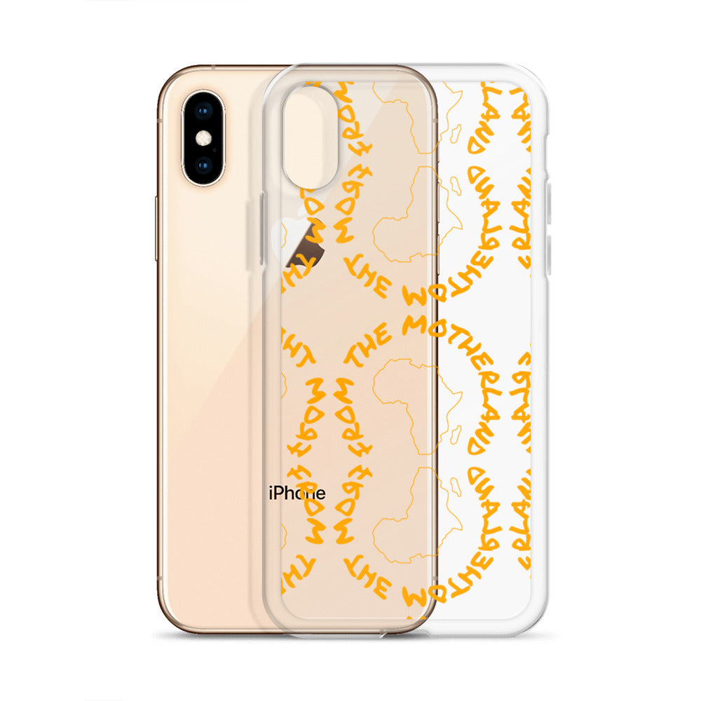 From The Motherland Pink Logo iPhone Case