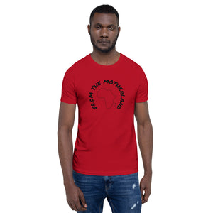 From The Motherland Black logo Unisex T-shirt