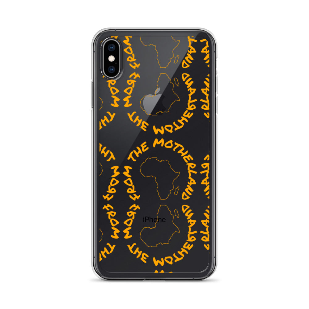 From The Motherland Pink Logo iPhone Case