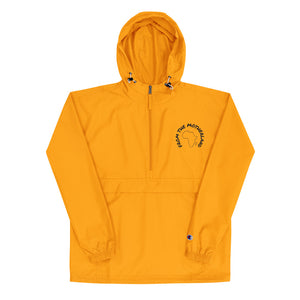 From The Motherland Embroidered Champion Packable Windbreaker