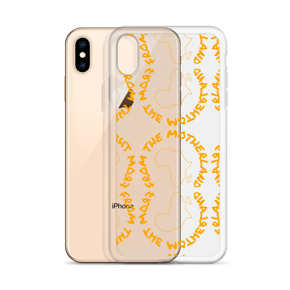 From The Motherland Pink Logo iPhone Case