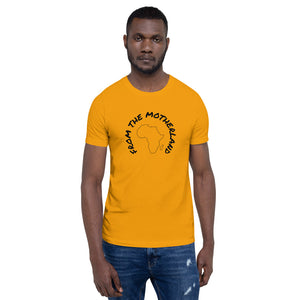 From The Motherland Black logo Unisex T-shirt