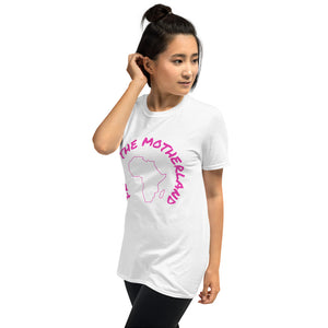 From The Motherland Pink Logo T-Shirt