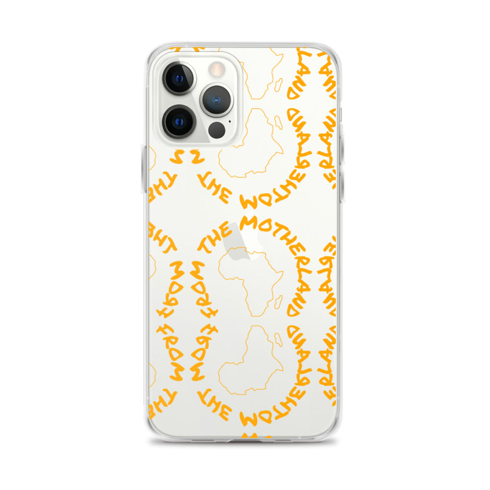 From The Motherland Pink Logo iPhone Case