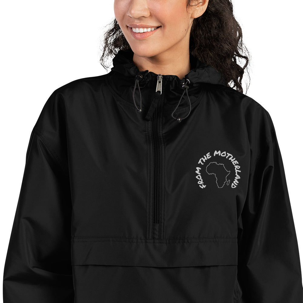 From The Motherland Packable Champion Windbreaker Jacket