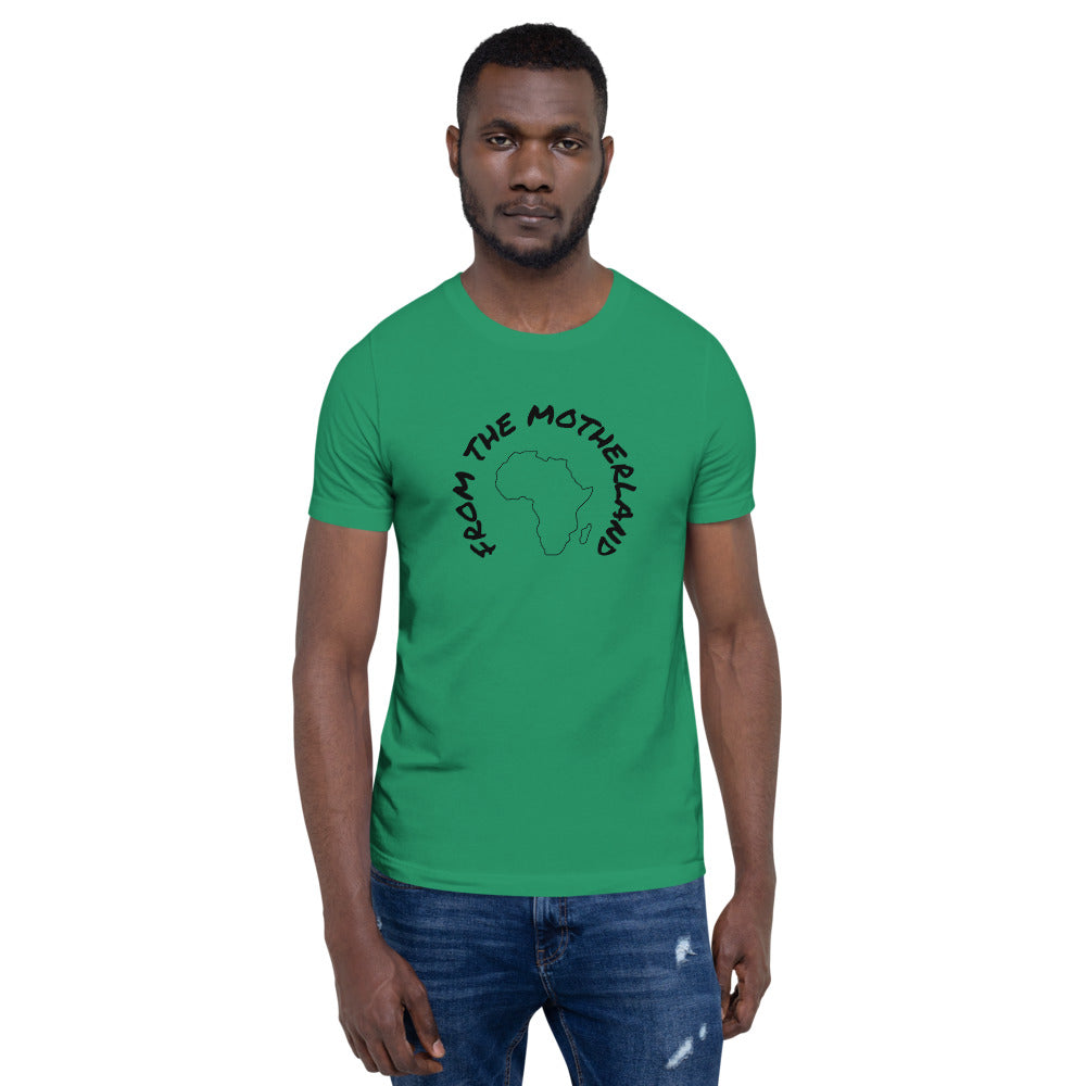 From The Motherland Black logo Unisex T-shirt