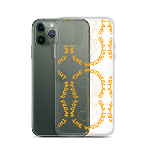 From The Motherland Pink Logo iPhone Case