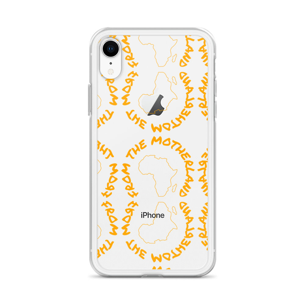 From The Motherland Pink Logo iPhone Case