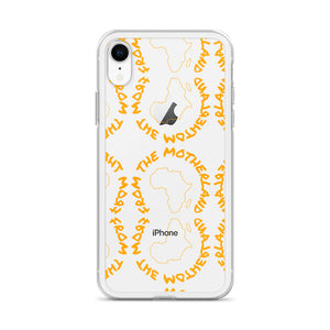 From The Motherland Pink Logo iPhone Case