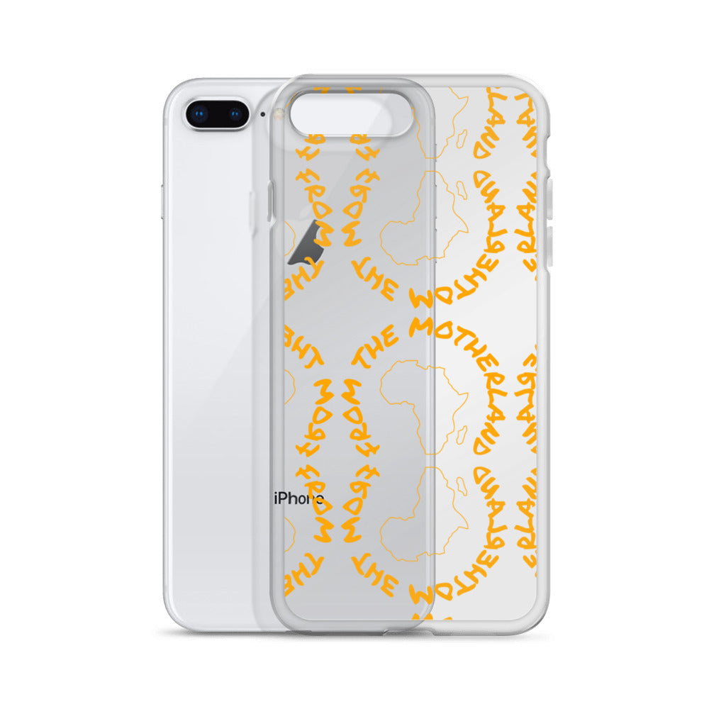 From The Motherland Pink Logo iPhone Case