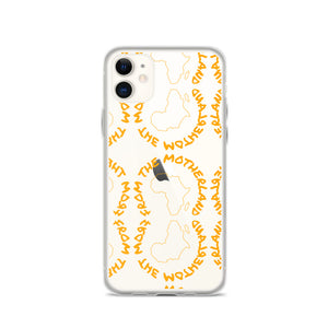 From The Motherland Pink Logo iPhone Case