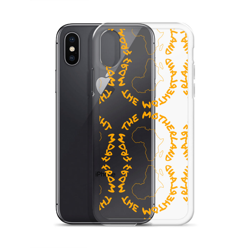 From The Motherland Pink Logo iPhone Case