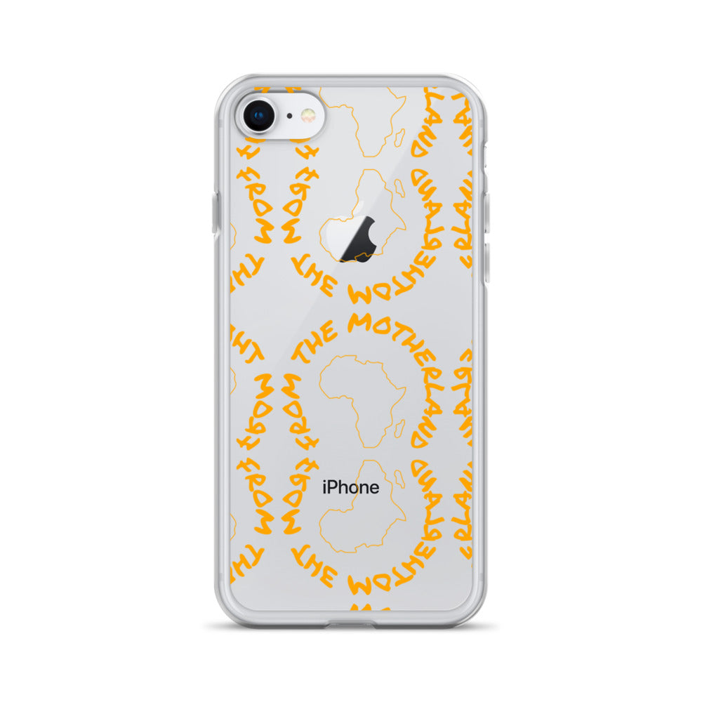 From The Motherland Pink Logo iPhone Case