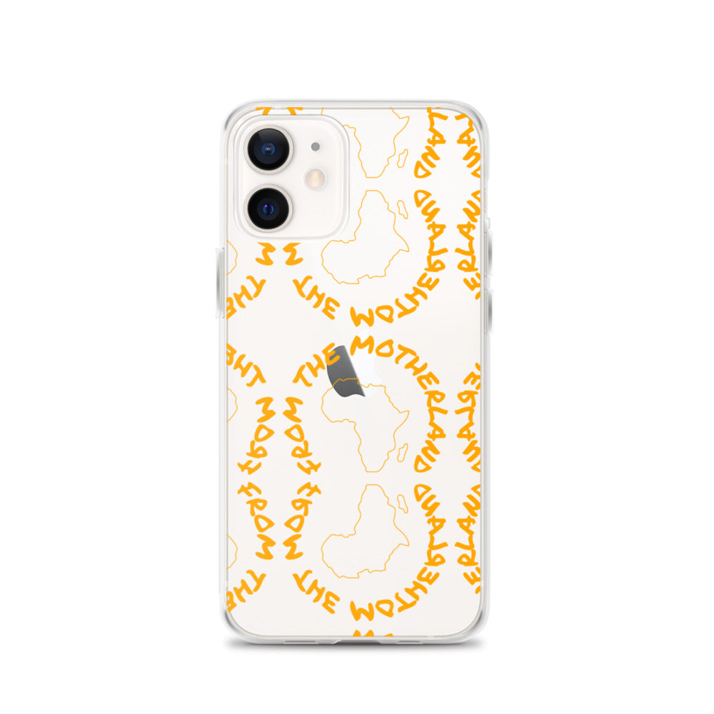 From The Motherland Pink Logo iPhone Case