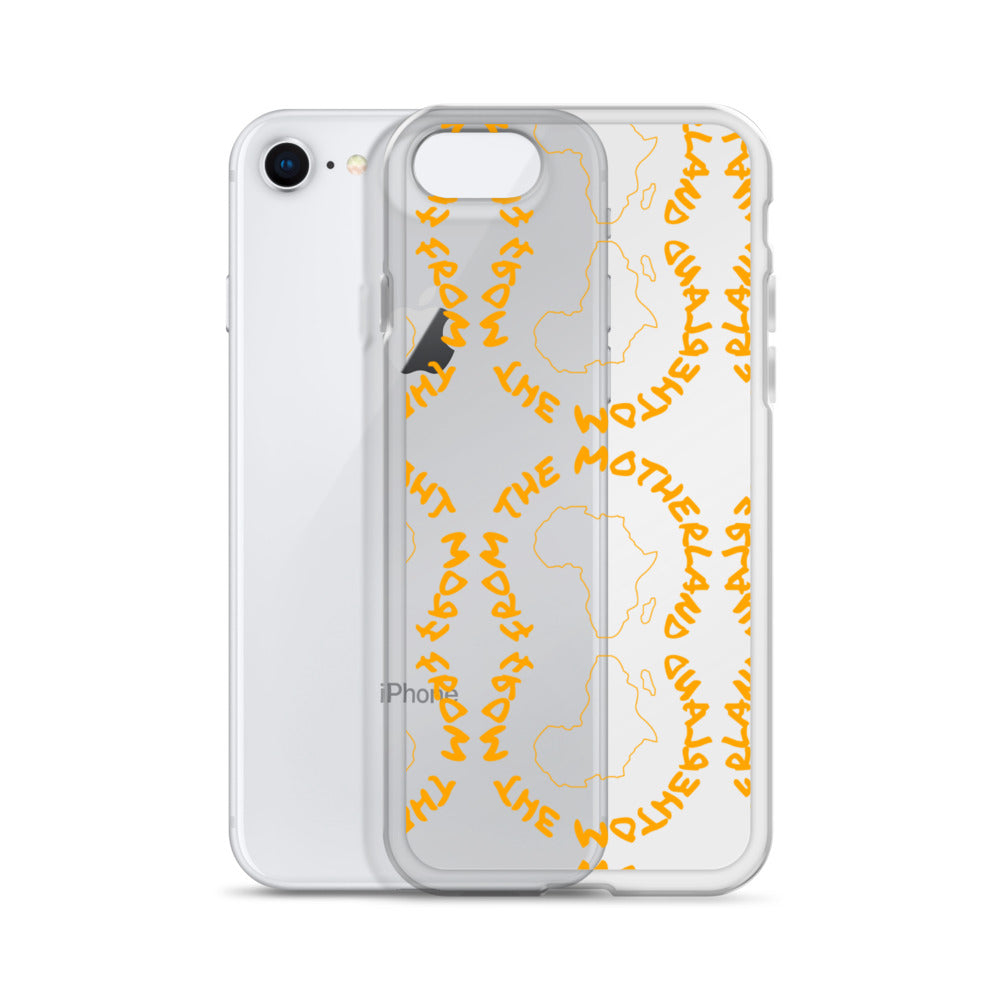 From The Motherland Pink Logo iPhone Case