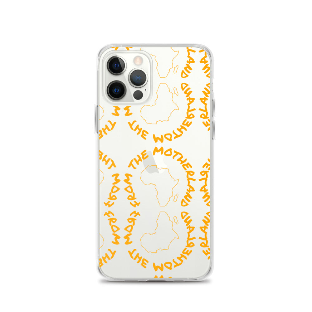 From The Motherland Pink Logo iPhone Case