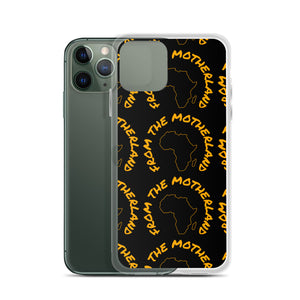 From The Motherland Orange Logo iPhone Case