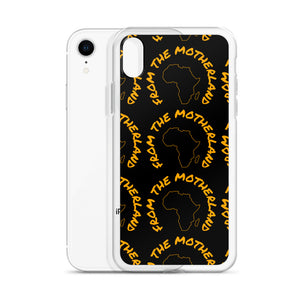 From The Motherland Orange Logo iPhone Case