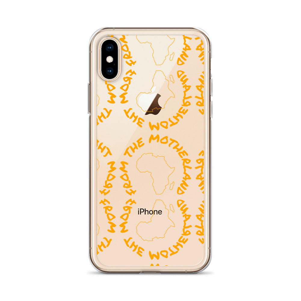 From The Motherland Pink Logo iPhone Case
