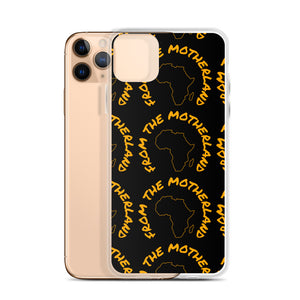 From The Motherland Orange Logo iPhone Case