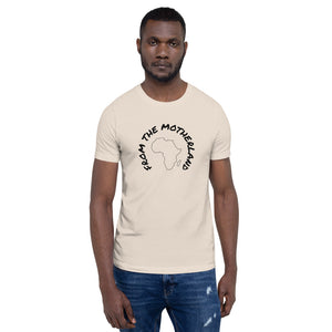 From The Motherland Black logo Unisex T-shirt