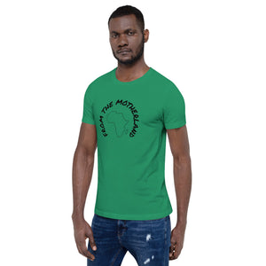 From The Motherland Black logo Unisex T-shirt