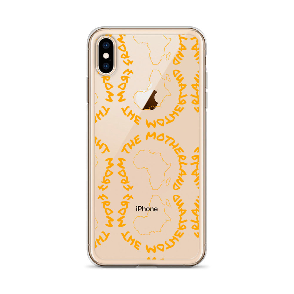 From The Motherland Pink Logo iPhone Case