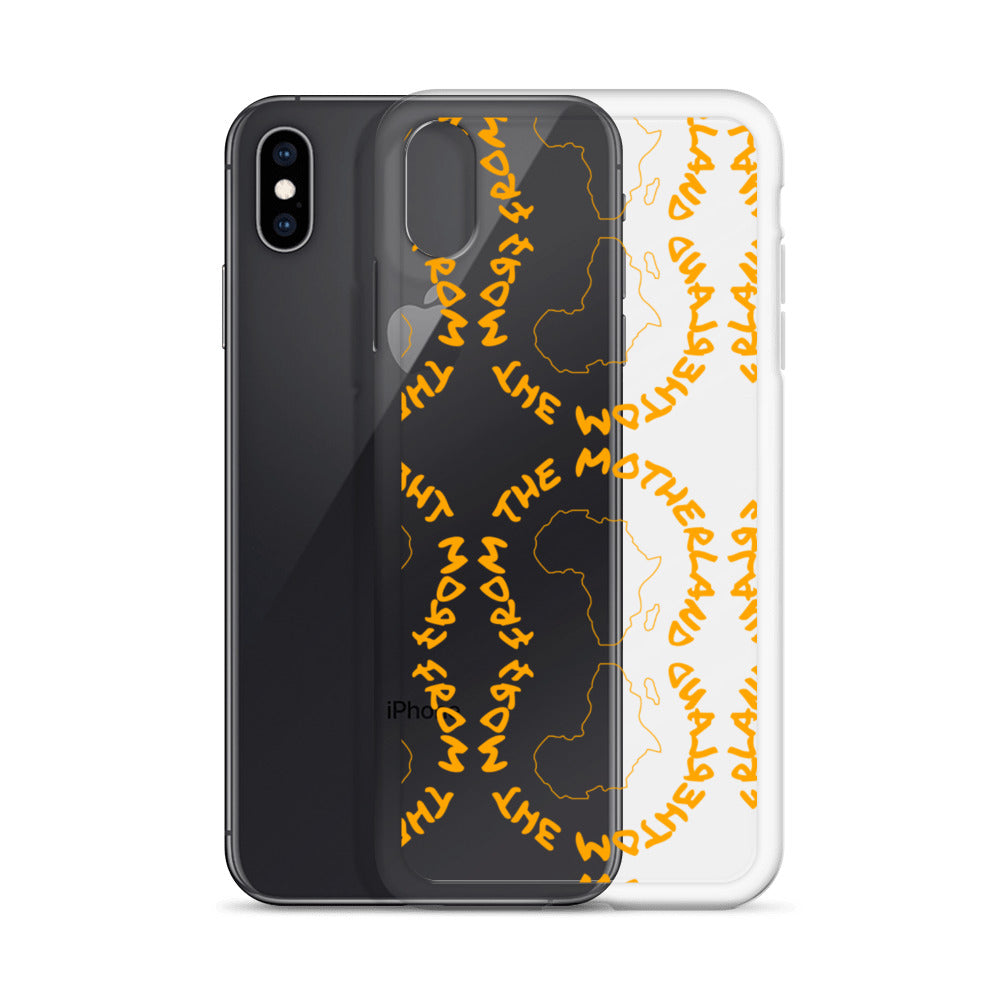 From The Motherland Pink Logo iPhone Case