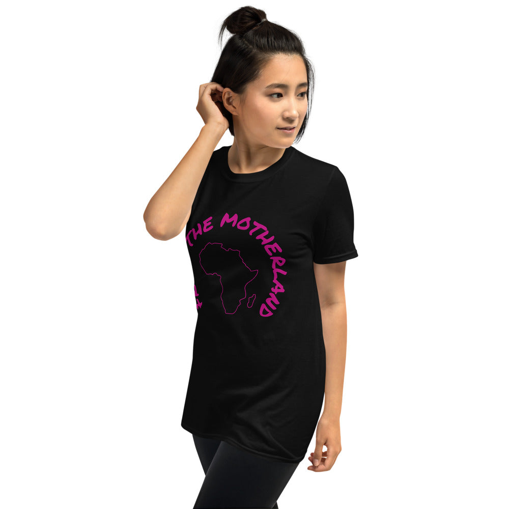 From The Motherland Pink Logo T-Shirt