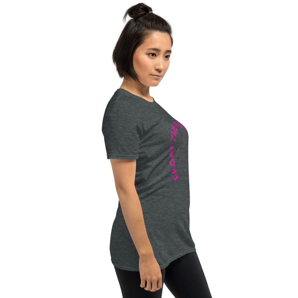 From The Motherland Pink Logo T-Shirt