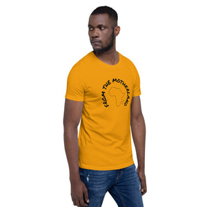 From The Motherland Black logo Unisex T-shirt