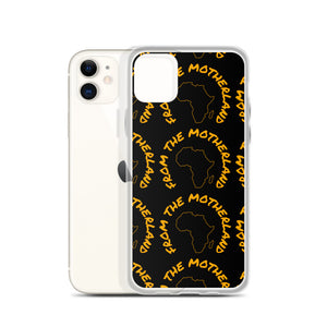 From The Motherland Orange Logo iPhone Case