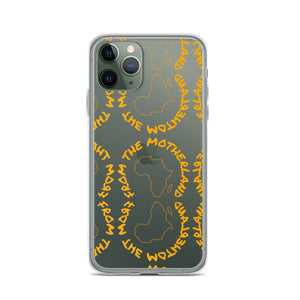 From The Motherland Pink Logo iPhone Case