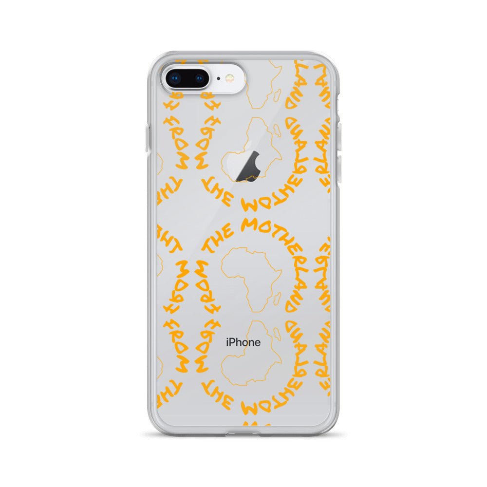 From The Motherland Pink Logo iPhone Case
