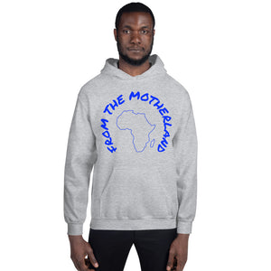 From The Motherland Blue Logo Unisex Hoodie
