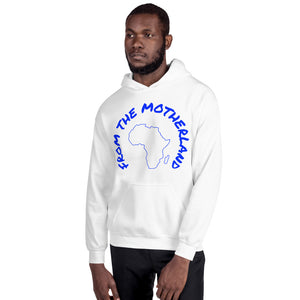 From The Motherland Blue Logo Unisex Hoodie