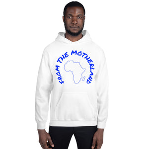 From The Motherland Blue Logo Unisex Hoodie